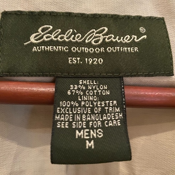 🍄Eddie Bauer Kaki Jacket - Picture 3 of 4